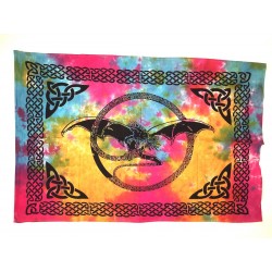 Criatura dragón multicolor Psyche Batik