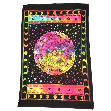Astrologia multicolore Astrologia Zodiacale Batik Astres