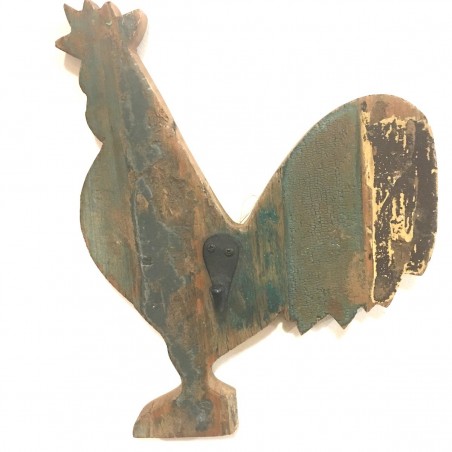Patère Porte Manteau Coq Poule Embleme France