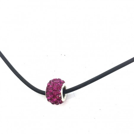 Pandora Fushia Violet Tour Cou Chic Style Necklace
