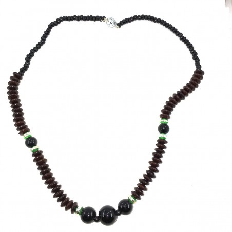Collar África Perla Burkina Artisant Bijou 
