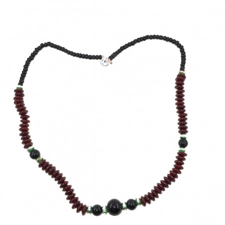 Collar África Artesana Burkina Bijou Perlas