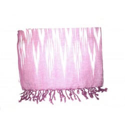 Scar scarf Ikat Mauve Violet Cheich