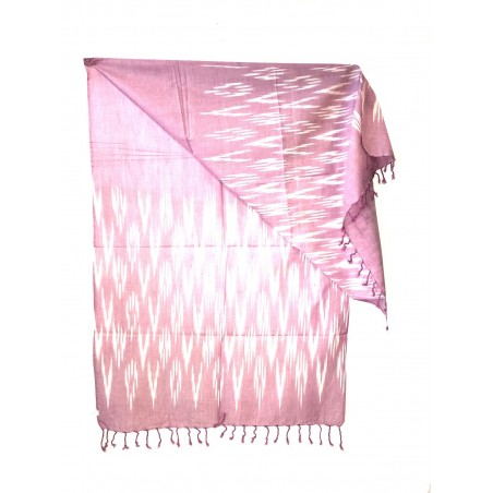 Bufanda de cicatriz Ikat Mauve Violet Cheich