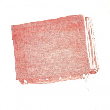 Foulard Echarpe Cheich Coton Rouge Inde