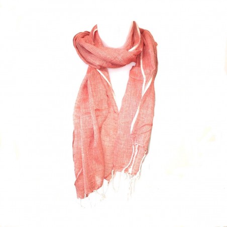 Sciarpa Cheich Cotton Red Cotton India