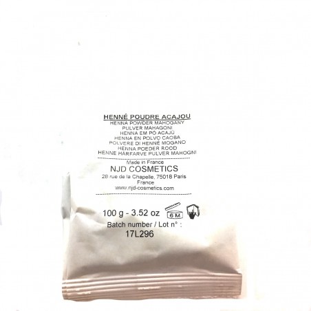 Henna Powder Acajou Coloring Natural Hair Dye