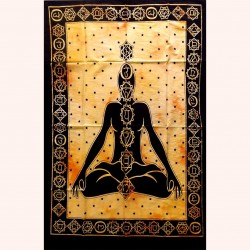 Tenture 7 Chakras Corpo Energia Buddismo Meditazione