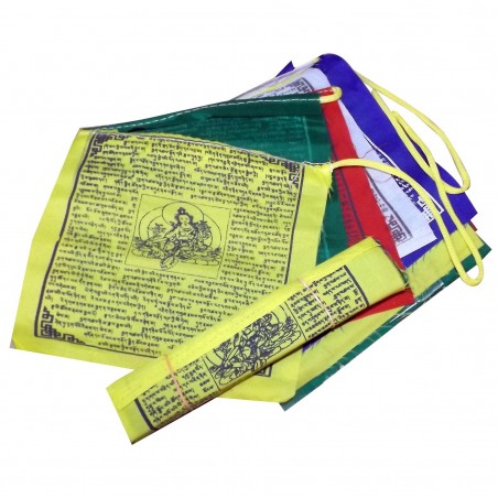 Garland Bandera Tíbet Budismo Himalaya oraciones Mantra