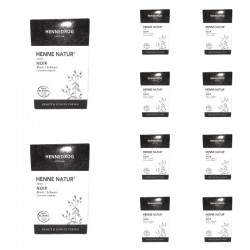 Lot Boxes Henné Nero Colorazione Capelli Colore