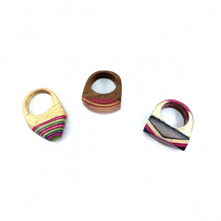 India Ethnic India Craft Wood Ring