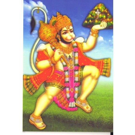 Postcard Lord Hanuman God Divinity India