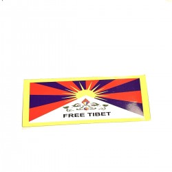 Autocollant Sticker Libre Tíbet Libre