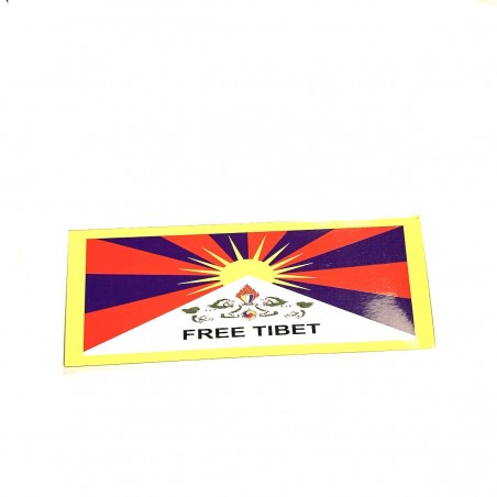 Autocollant Sticker Libre Tíbet Libre