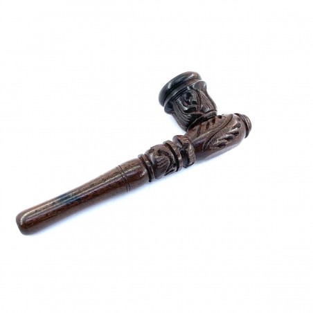 Pipe Artisanale Bois Fumeur Inde