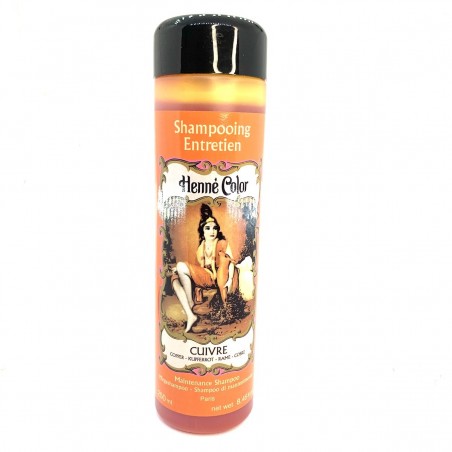 Champú Henna Cobre Colorante Natural Maintenance Tint