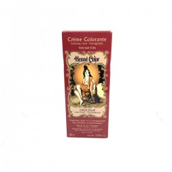 Henné Crema Chocolate Coloreando Cabello Rápido