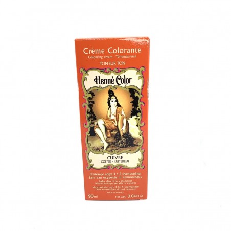Henna Cream Copper Coloring Natural Hair