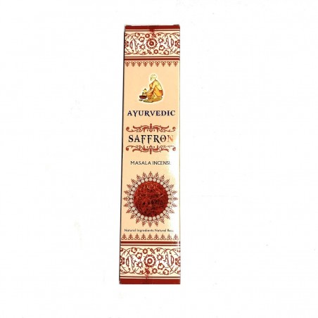 Incienso Azafrán Ayurvédico Masala Chakras Naturales Chakras