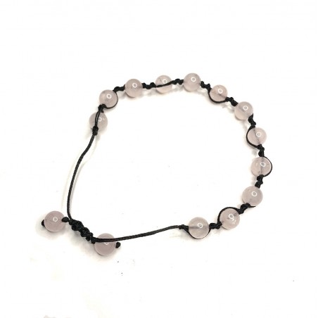 Pulsera Pierre Quartz Rosa Amor Calmante Bijou