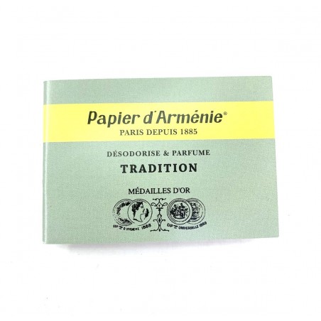 Carnet Papier Armenie Encens Traditionnel France.