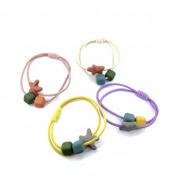 Pulseras Chouchous Estrellas Mar Oceánico