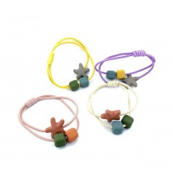 Pulseras Chouchous Estrellas Mar Oceánico