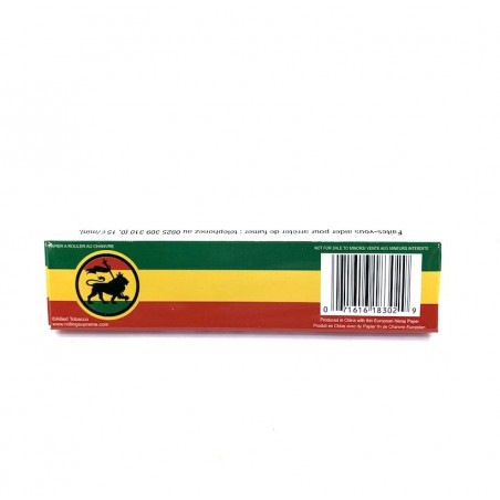 Feuilles IRIE Rasta King Size Papier Rouler Cigarettes
