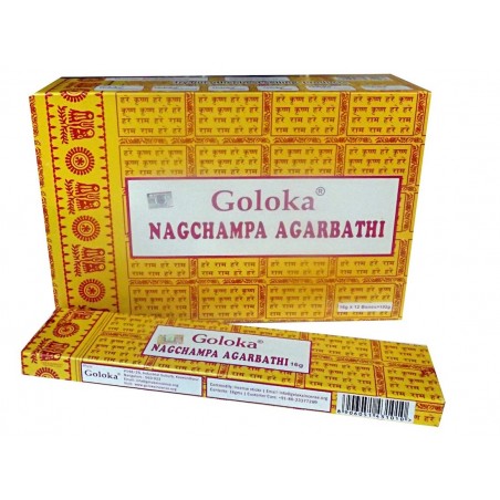 Incense Goloka Nag Champa Original India Relaxation Meditation