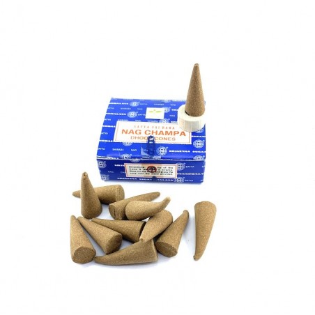 Incense Cones Nag Champa Original Satya Natural Masala Meditation