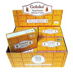 Incenso Coni Goloka Nag Champa Masala Naturale