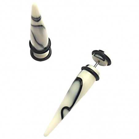 Faux Expander Oreille Piercing  Ecarteur Acrylique Bijoux
