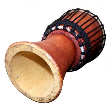 Djembé Bois Enfant Qualité Etude Instrument Afrique Traditionnel