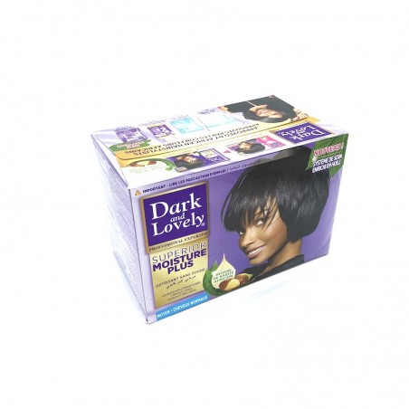 Kit Défrisant Cheveux Dark Lovely Normal Afro Cosmétiques Pro.
