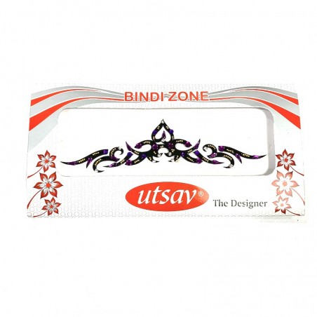 Joya de piel étnica bindi pegatina