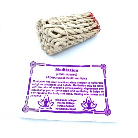Incenso treccia meditazione nepalese