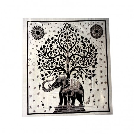 Albero della vita appeso a un elefante.
