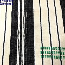 tissu en coton danfani du Burkina Faso.