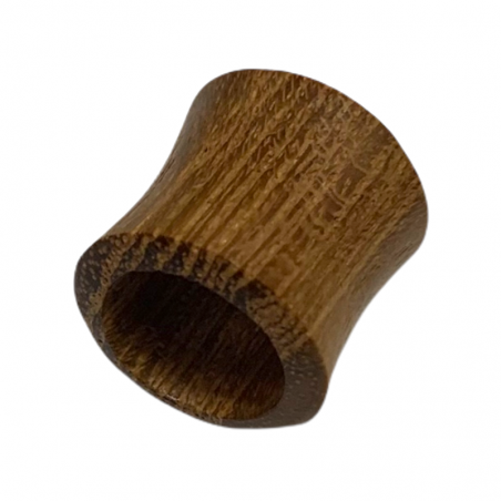 12 mm Piercing Tunnel Bois Teck
