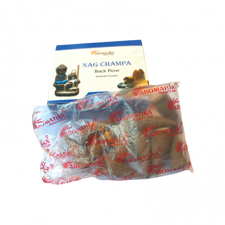 Encens en cône reflux nag champa.