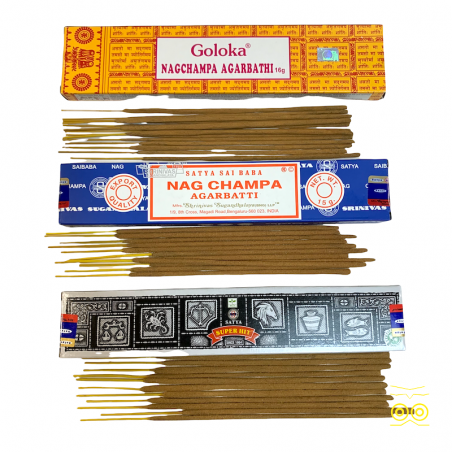 Lot 3 boxen räucherstäbchen satya goloka nag champa super hit.