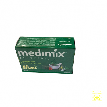 Boite de savon naturel et aux plantes Medimix.