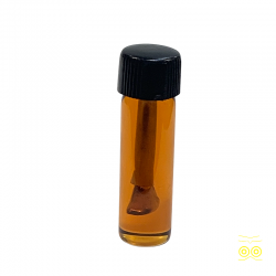 Flacon de pur parfum indien ambre.