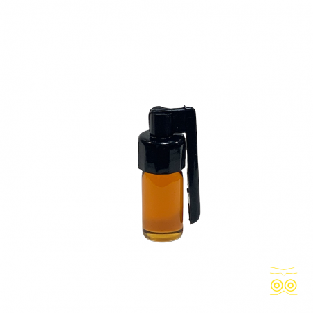 Frasco de perfume puro de ámbar indio sin alcohol.