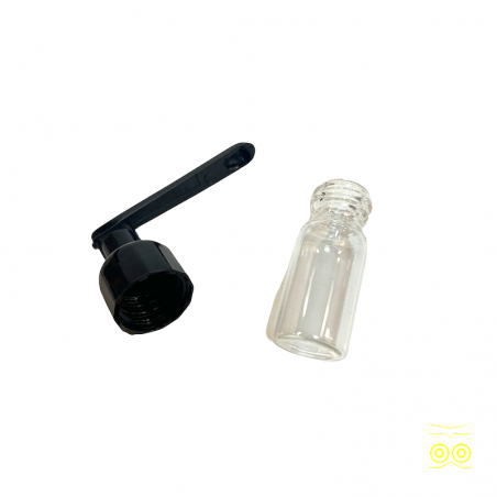 3ml glass bottle.