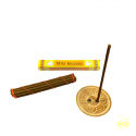 Mila natural Tibetan incense with wooden holder.