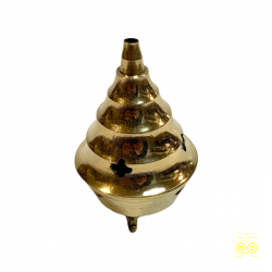 Brûle cônes d'encens et bâton en métal.
