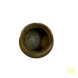 Topf Vase Metall Tempel Indien Religion rituelle Opfergabe