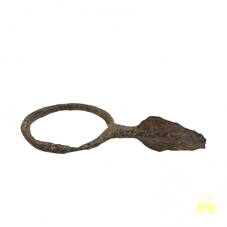 Antiguo cuchillo ceremonial Adioukro Costa de Marfil.