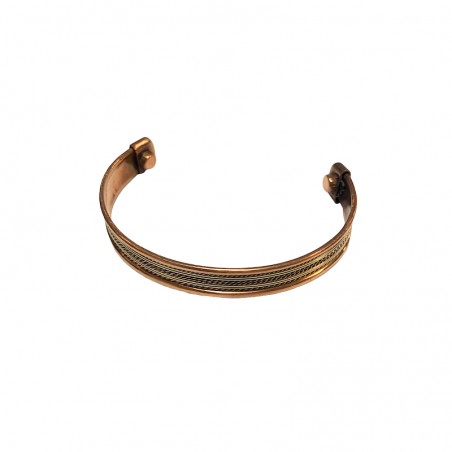 Bracelet indien magnétique en cuivre